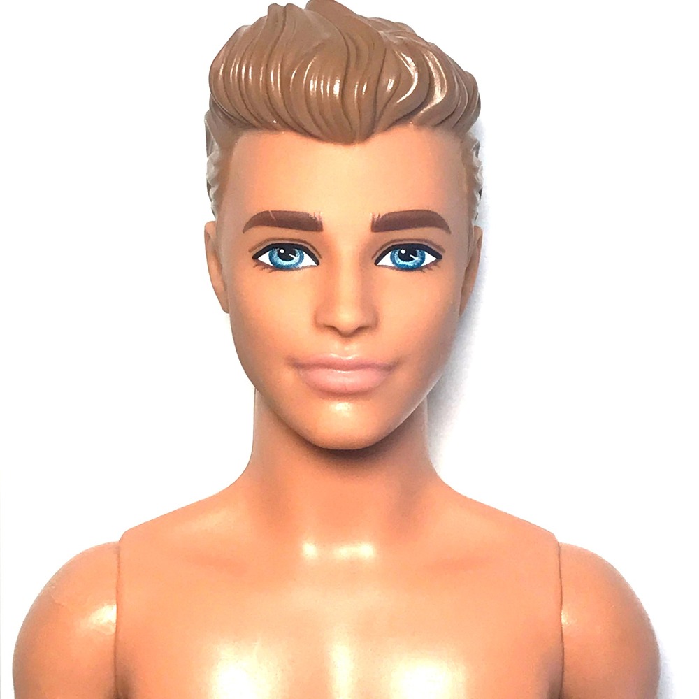 Nude Barbie 2021 It Takes Two Camping Ken Light Brown Hair Blue Eyes HHR66 Doll